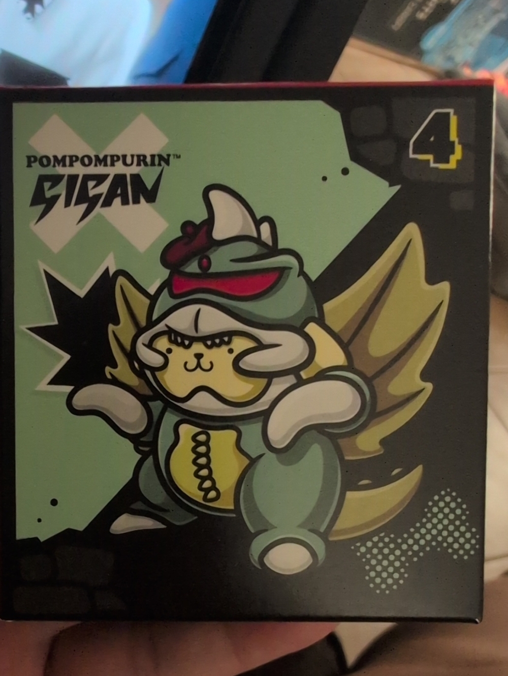 McDonalds Pompom X Gigan #4 collectible figure